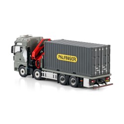 MAN TGX XXL EURO 6C   8X4 PALFINGER  + 20FT CONTAINER