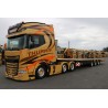 DAF XG+ 6X2 TWIN  AVEC REMORQUE PLATEAU