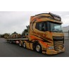 DAF XG+ 6X2 TWIN  AVEC REMORQUE PLATEAU