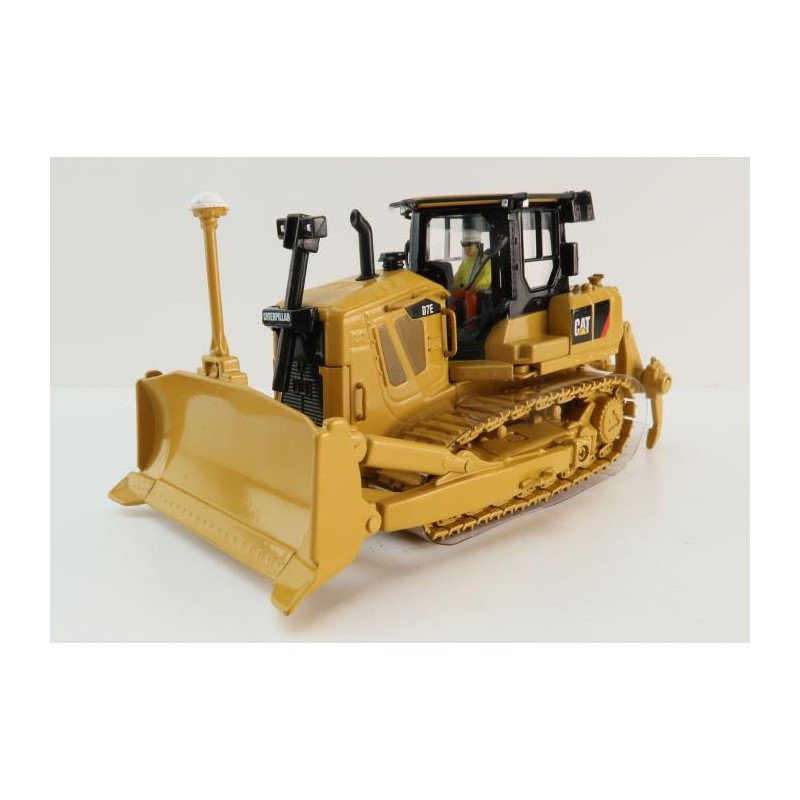 BULLDOZER CAT Caterpillar D7E avec figurine
