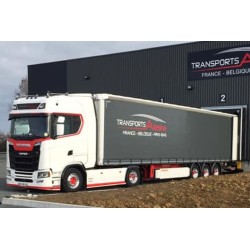 SCANIA S HIGHLINE CS20H 4X2 AVEC REMORQUE TAUTLINER