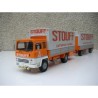 BERLIET GR 280 PORTEUR REMORQUE TRANSPORT STOUFF INTERNATIONAL
