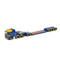 MERCEDES ACTROS AVEC REMORQUE PORTE ENGINS